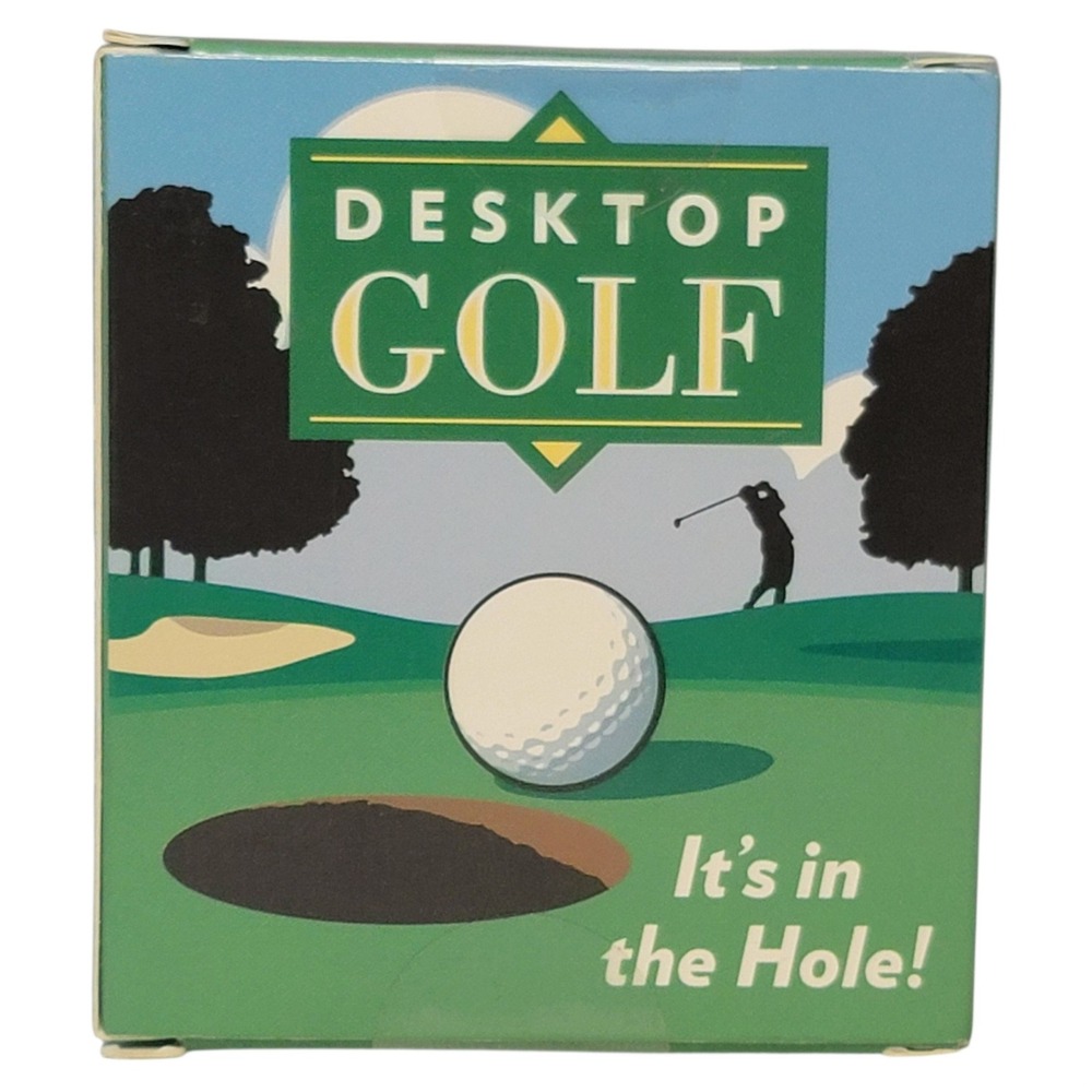 Desktop Golf Mini Game 7 Pc Chris Stone‎ Running Press Novelty Fathers Day Gift